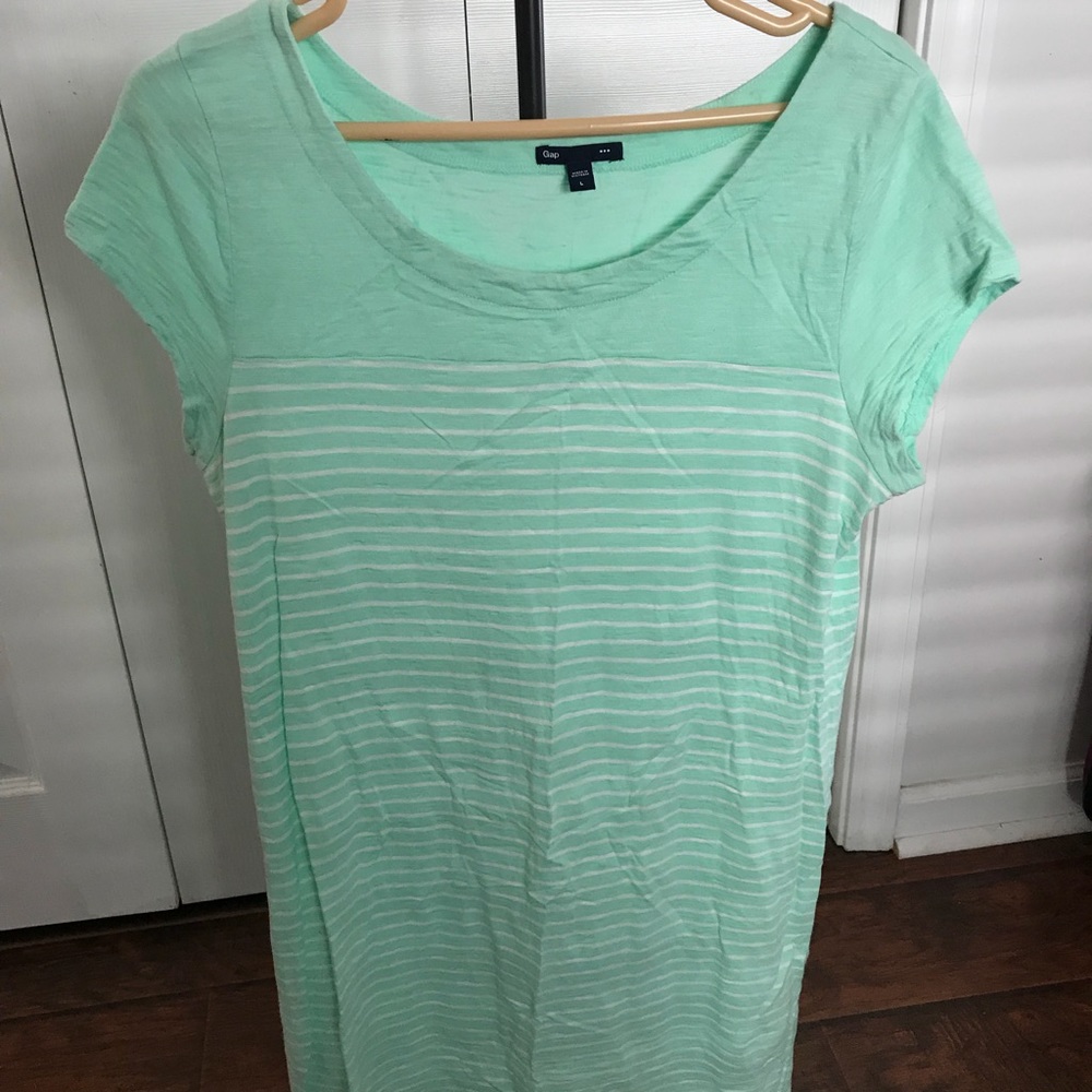 Gap Striped T-shirt Dress